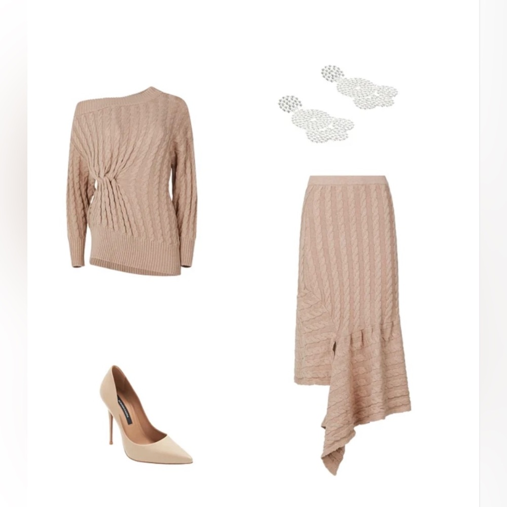 Beatrice Gathered Off-the-Shoulder Sweater - Picture 7 of 10